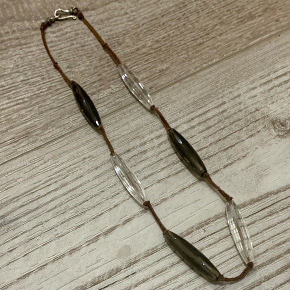 Chan Luu Smokey & Clear Quartz Necklace - Picture 6 of 9